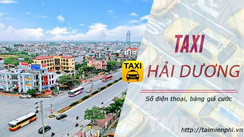 Taxi Hải Dương: Danh bạ số điện thoại - hinh 2