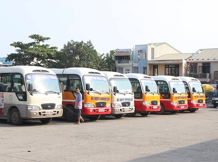 phương triện từ sân bay phú bài về tp. huế