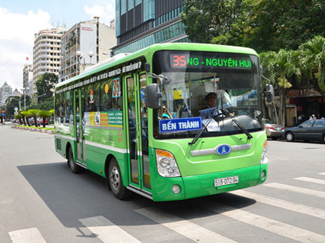 tuyến xe buýt xanh TP. Hồ Chí Minh