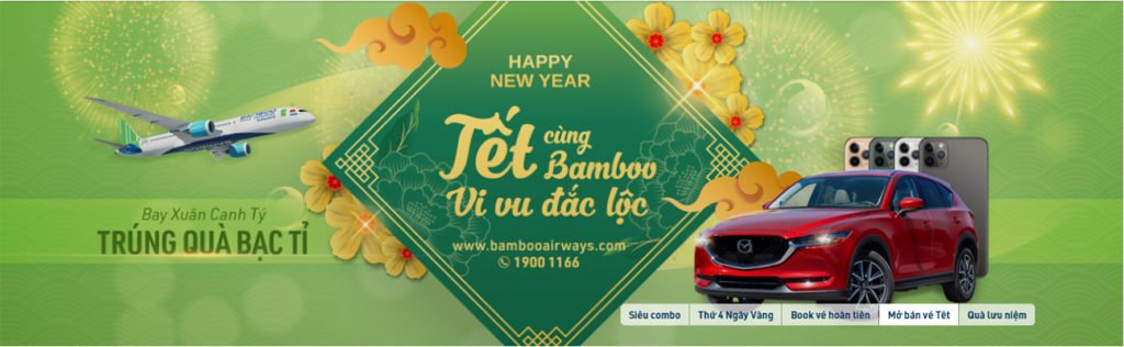 vé máy bay tết bamboo mở bán vé máy bay tết