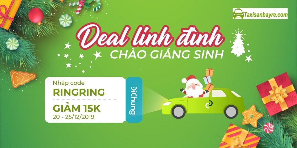 Taxi Sân Bay Chào Giáng Sinh – Deal Lung Linh