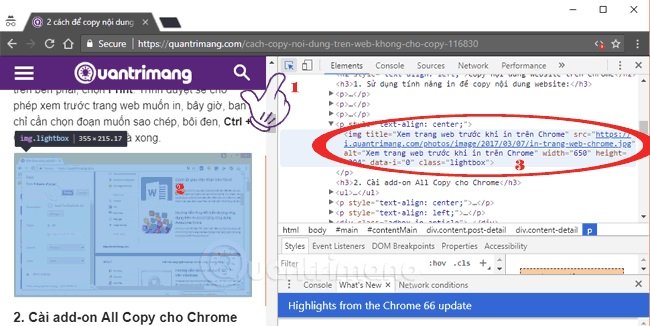 Mẹo để copy nội dung trên trang web không cho copy - hinh 1