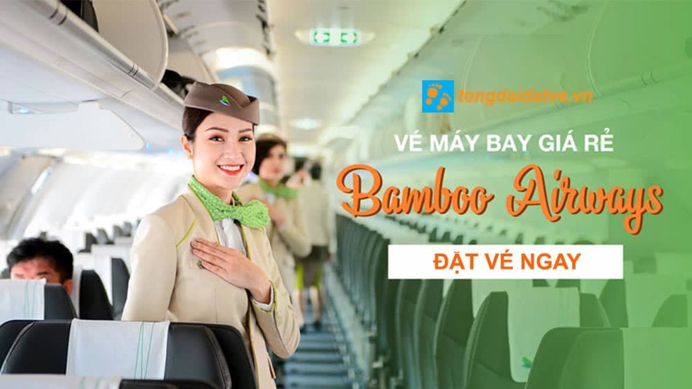 vé máy bay Bamboo Airways - tiếp viên