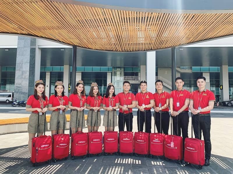 vé máy bay Vietjet Air đội bay