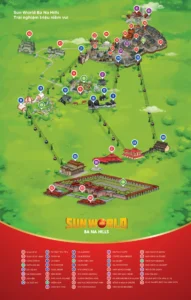 Bản đồ du lịch Bà Nà Hills Đà Nẵng