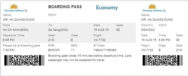 Thủ tục check in online Vietnam Airlines, Vietjet - hinh 05